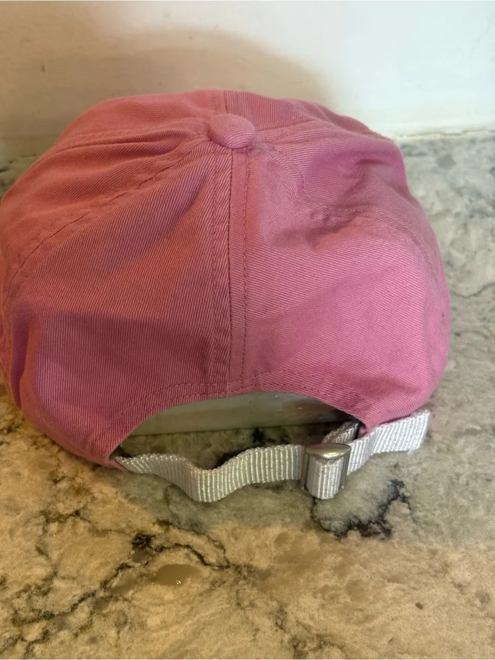 Under Armour Kids Pink Baseball Hat with Embroidered Logos